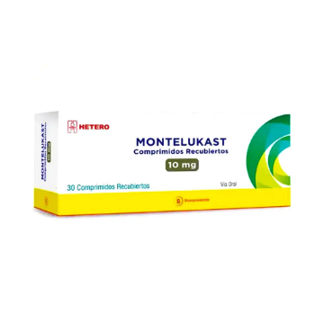 Product image of Montelukast 10 mg x 30 comprimidos recubiertos