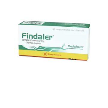 Product image of Findaler 10 mg x 30 Comprimidos Recubiertos