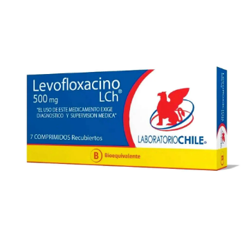 Product image of Levofloxacino 500 mg x 7 comprimidos recubiertos