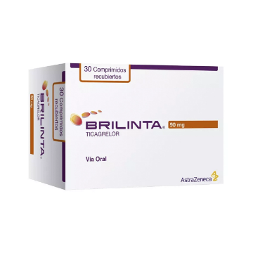 Product image of BRILINTA 90 MG X 30 COMP. REC