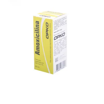 Product image of Amoxicilina 500 mg / 5 ml x 60 ml