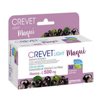 Product image of Crevet light maqui 500 mg x 32 comprimidos masticables