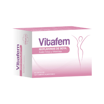 Product image of VITAFEM 60 CAPSULAS (AC. FOLICO+VITAMINAS) [VITALAB]