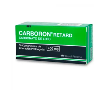 Product image of Carboron Retard 400 mg x 30 comprimidos de liberación prolongada