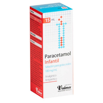 Product image of Paracetamol infantil 100 mg / ml x 15 ml