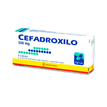 Product image of Cefadroxilo 500 mg x 8 cápsulas