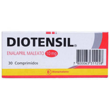 Product image of Diotensil 10 mg x 30 comprimidos