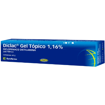 Product image of Diclac gel tópico 1,16 % x 60 g