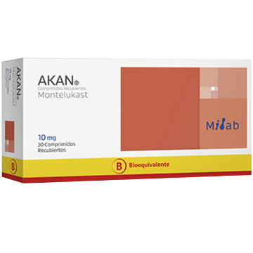 Product image of Akan 10 mg x 30 comprimidos recubiertos