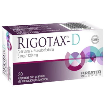 Product image of Rigotax D x 30 cápsulas