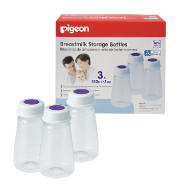 Product image of PIGEON EXTRACTOR DE LECHE+MAMADERA STREAMLINE TAMAÑO S (0-3 MESES) 150 ML