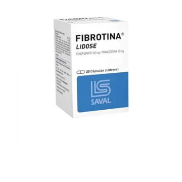 Product image of Fibrotina Lidose 160 / 40 mg x 30 cápsulas