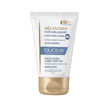 Product image of Ducray melascreen fotoenvejecimiento SPF50+ cuidado global manos crema x 50 ml