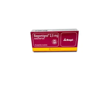 Product image of Bagomigral 2,5 mg x 2 comprimidos recubiertos