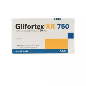 Product image of Glifortex XR 750 mg x 30 comprimidos