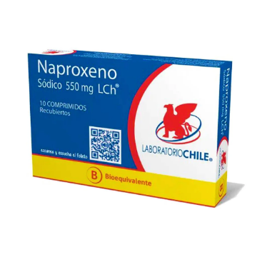 Product image of Naproxeno 550 mg x 10 comprimidos recubiertos