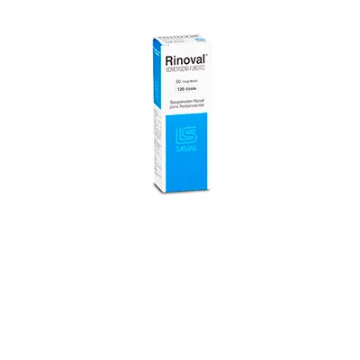 Product image of Rinoval suspension nasal 50 mcg x 120 dosis