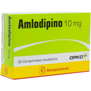 Product image of AMLODIPINO 10 MG X 30 COMP.