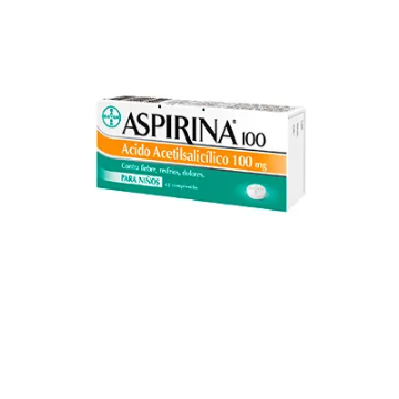 Product image of Aspirina para niños 100 mg x 42 comprimidos