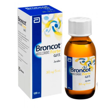 Product image of Broncot GFT forte jarabe 30 mg / 5 ml x 120 ml