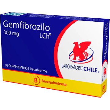 Product image of Gemfibrozilo 300 mg x 30 comprimidos