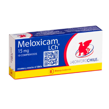 Product image of Meloxicam 15 mg x 10 comprimidos