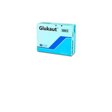 Product image of Glukaut 500 / 5 mg x 60 comprimidos recubiertos