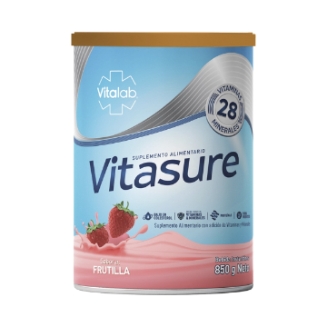 Product image of VITASURE BEBIDA INSTANTANEA FRUTILLA POLVO 850 G. [VITALAB]