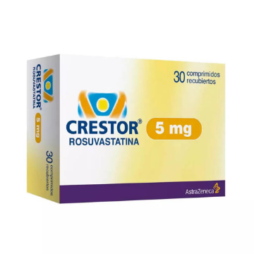 Product image of Crestor 5 mg x 30 comprimidos recubiertos