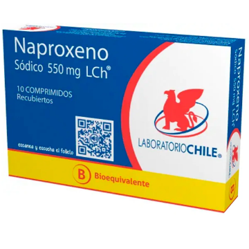 Product image of Naproxeno sódico 550 mg x 10 comprimidos