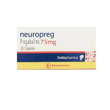 Product image of Neuropreg 75 mg x 28 comprimidos