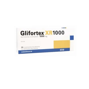 Product image of Glifortex XR 1000 mg x 30 comprimidos