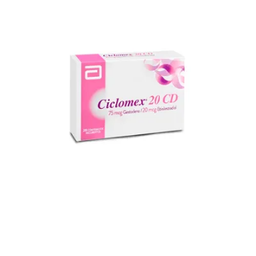 Product image of Ciclomex 20 CD x 28 comprimidos recubiertos