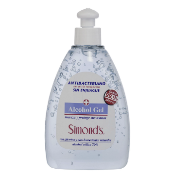 Product image of SIMONDS ANTIBACTERIANO SIN ENJUAGUE ALCOHOL GEL 360 ML REPUESTO