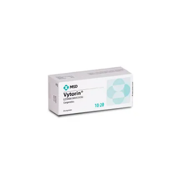 Product image of Vytorin 10 / 20 mg x 28 comprimidos