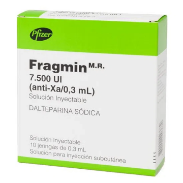 Product image of FRAGMIN 7.500 UI X 10 JER