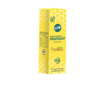 Product image of Propolvit infantil sabor a frutilla solución oral spray 30 ml / 250 dosis