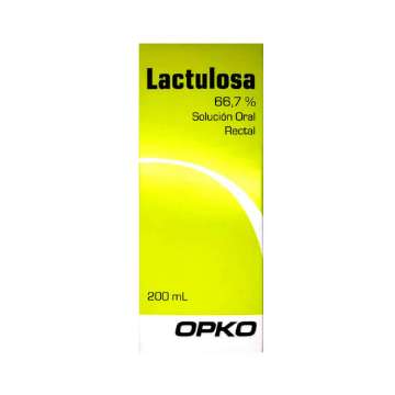 Product image of Lactulosa 66,7 % solución oral x 200 ml