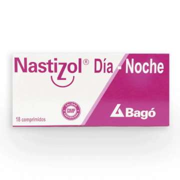 Product image of NASTIZOL DIA NOCHE X 18 COMP. (12D + 6N)