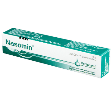 Product image of NASOMIN 500 UI UNG. NASAL X 1 UNID.