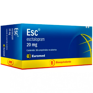 Product image of Esc 20 mg x 30 comprimidos recubiertos