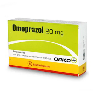 Product image of OMEPRAZOL 20 MG X 60 CAPS.