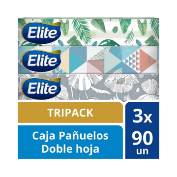 Product image of Elite pañuelos faciales x 3 unidades