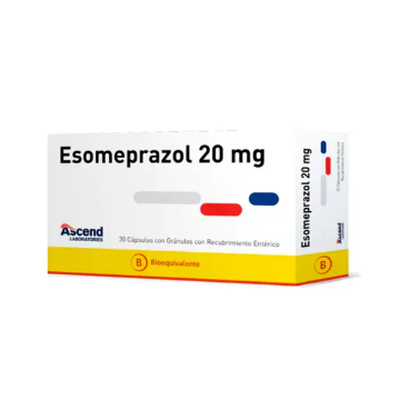 Product image of Esomeprazol 20 mg x 30 comprimidos