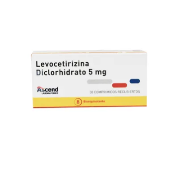 Product image of Levocetirizina 5 mg x 30 comprimidos