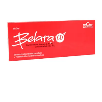 Product image of Belara x 21 comprimidos recubiertos