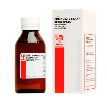 Product image of Broncotusilan pediatrico 100 mg / 5 ml x 120 ml