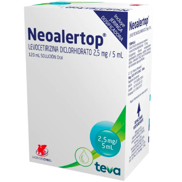 Product image of Neoalertop 2,5 mg / 5 ml x 120 ml