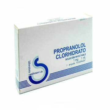 Product image of Propranolol Hcl 1 mg / ml x 1 ampolla