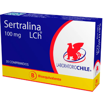 Product image of Sertralina 100 mg x 30 comprimidos